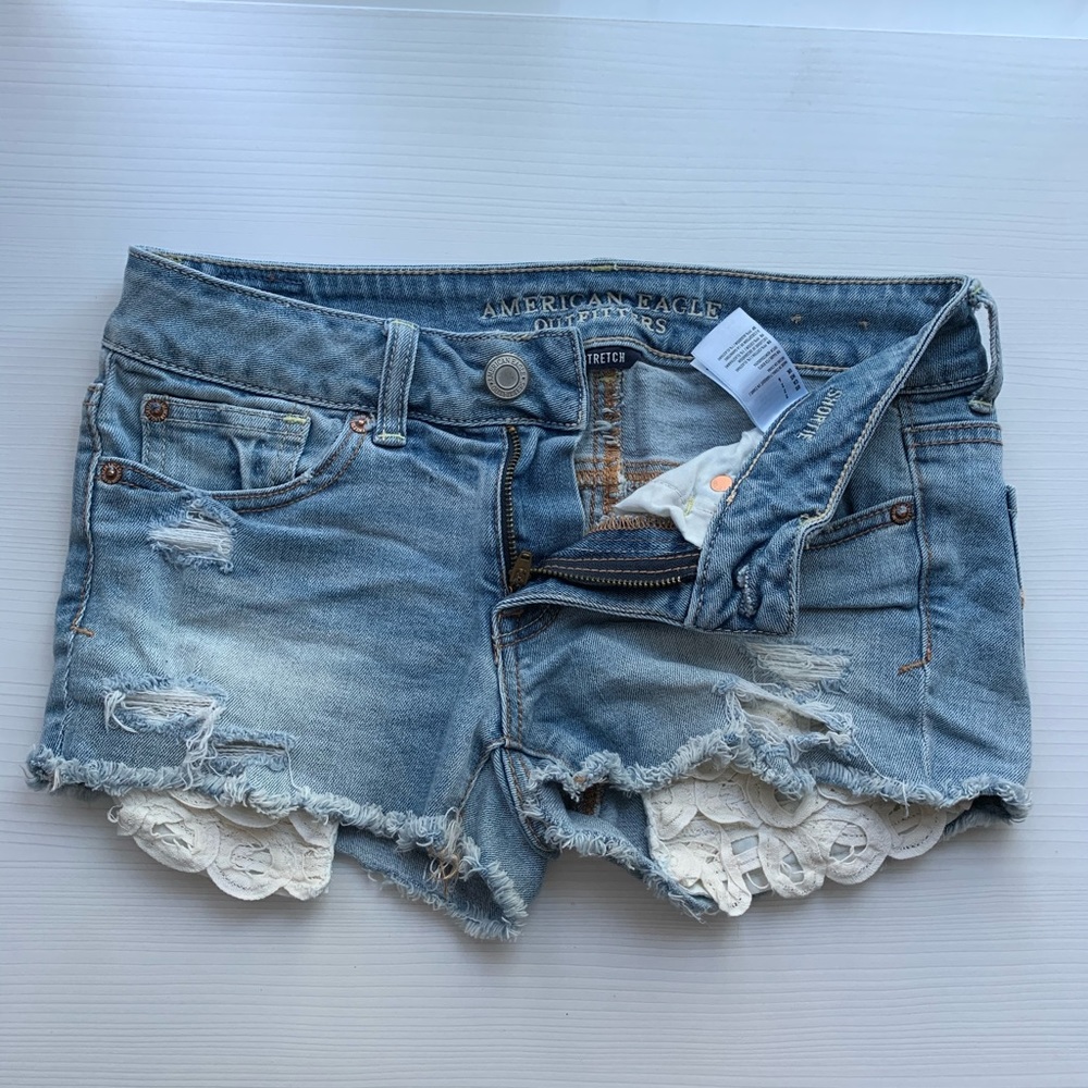 American Eagle jean shorts